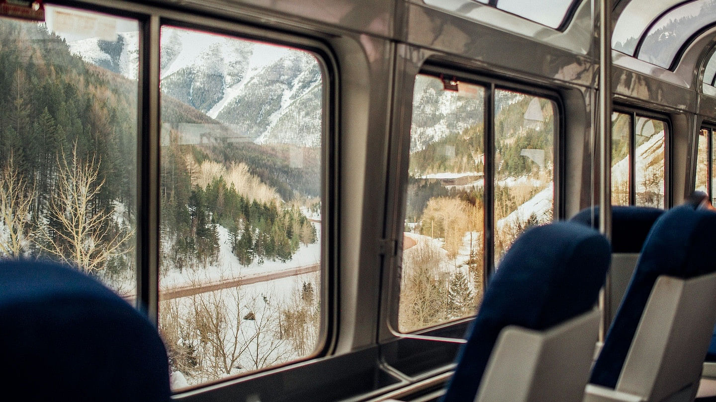 Taking a scenic train ride is a great family-friendly vacation option