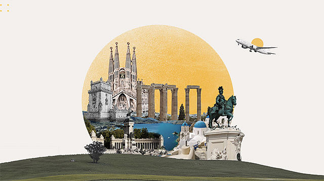 Guía de viaje por el sur de Europa: Grecia, Portugal y España