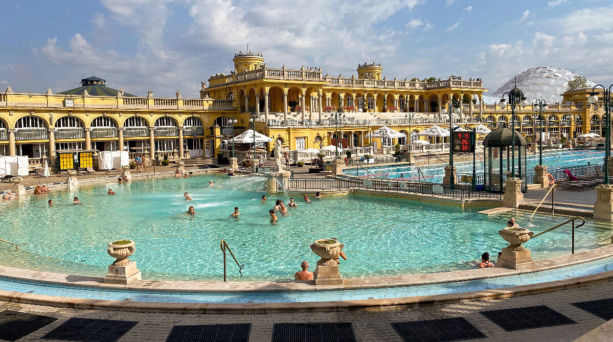 Thermal baths in Budapest, Hungary