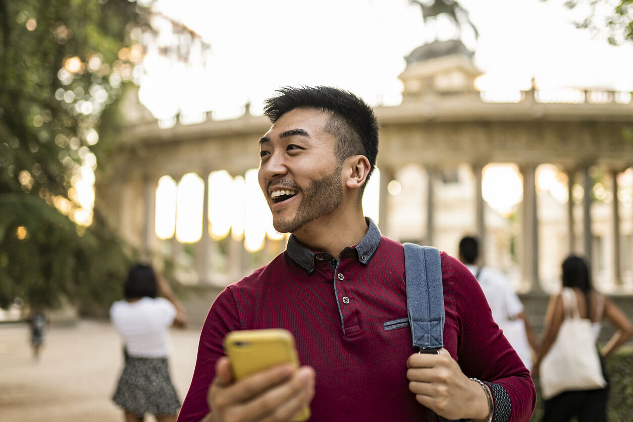 Deutscher mit kostenlosem Roaming im Ausland