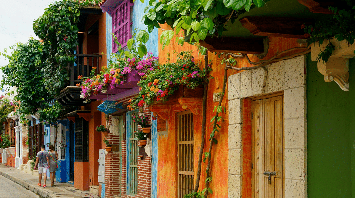 Buildings in Cartagena's Old City