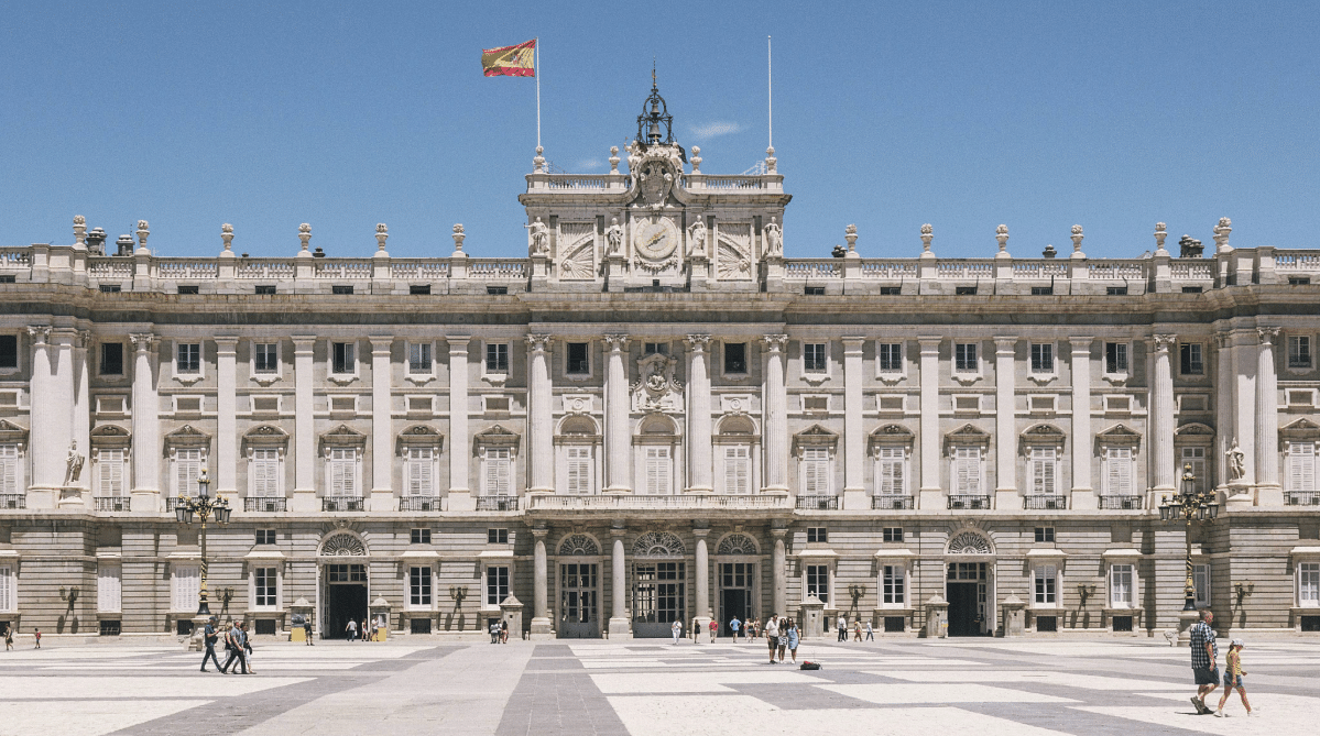 Exterior of the Royal Palace of Madrid