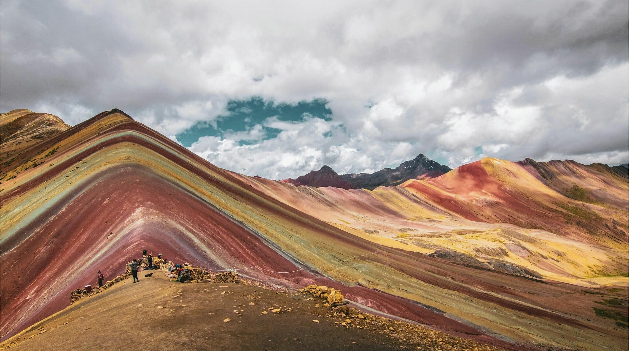 Montanha Arco-Íris no Peru