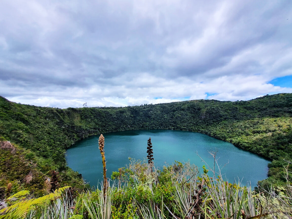 Guatavita Lake in Colombia