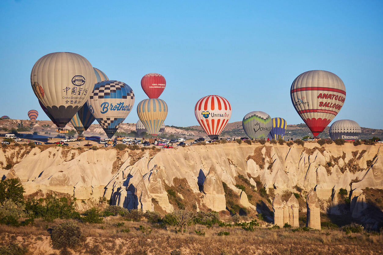 Balloons in Cappadocia