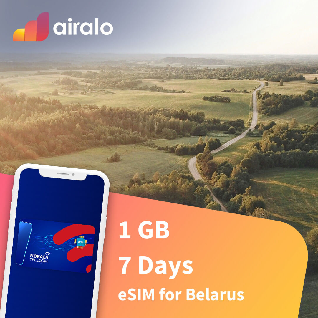1 GB Belarus travel eSIM valid for 7 days