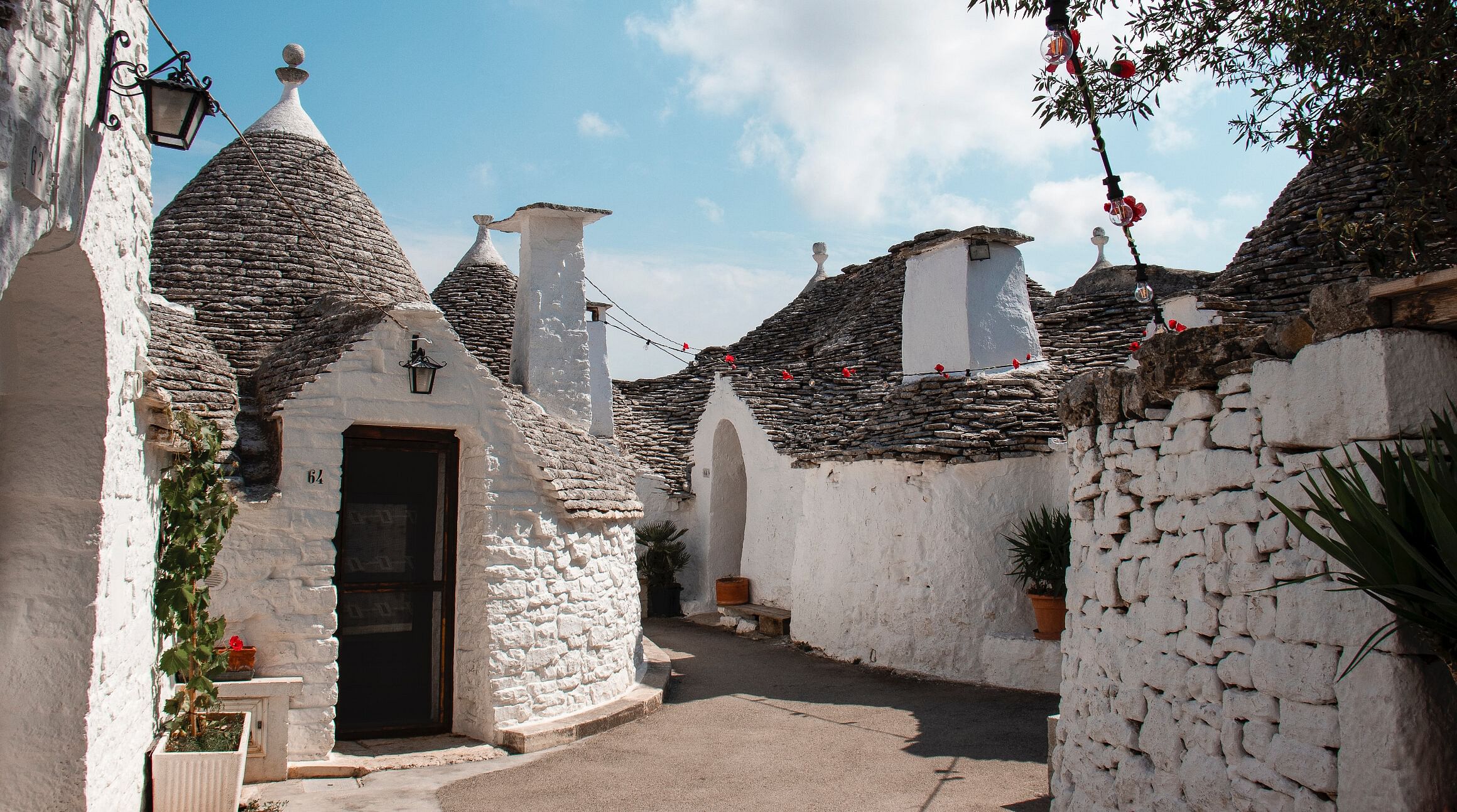 Trulli houses in Alberobello, Italy 