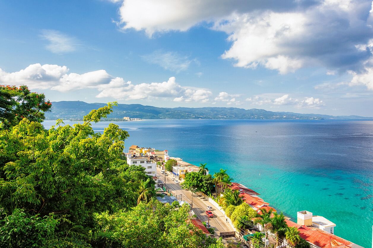 Beach in Montego, Jamaica