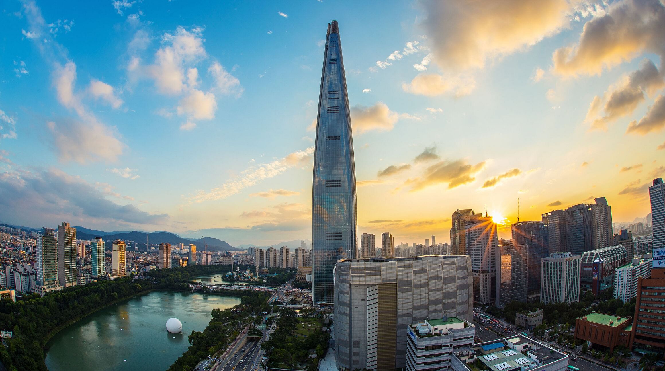 Cityscape of Seoul, South Korea