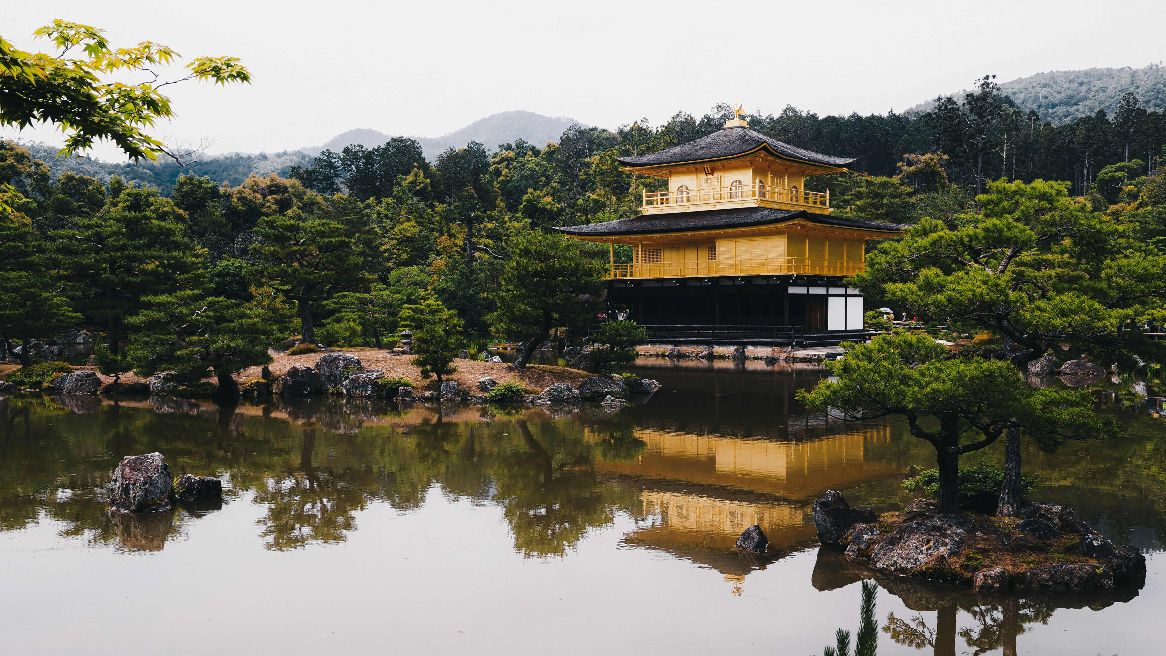 Kinkaku-ji (The Golden Pavilion) in Kyoto, Japan