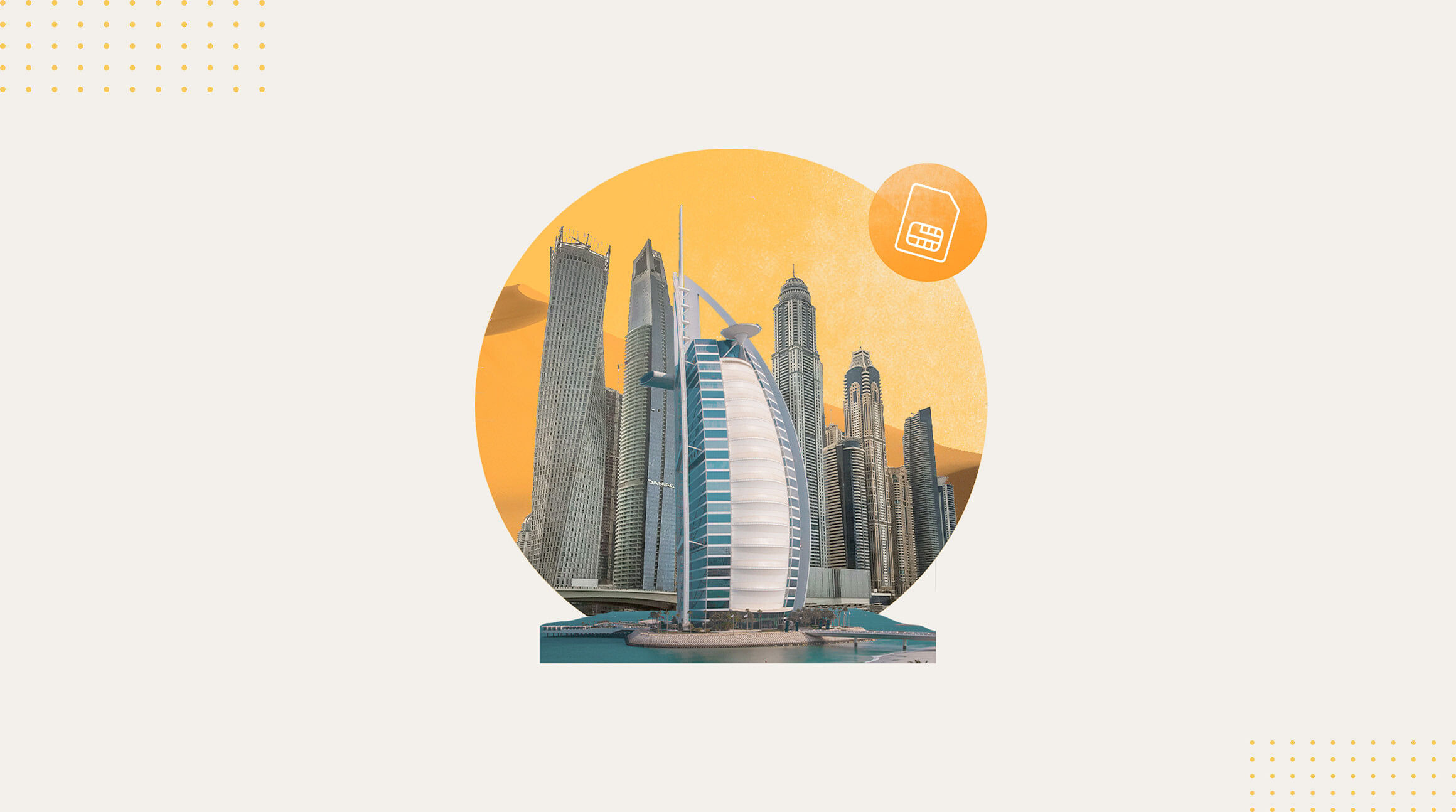 conseils pour acheter sa carte SIM ou eSIM pour sejour ou voyage a Dubai