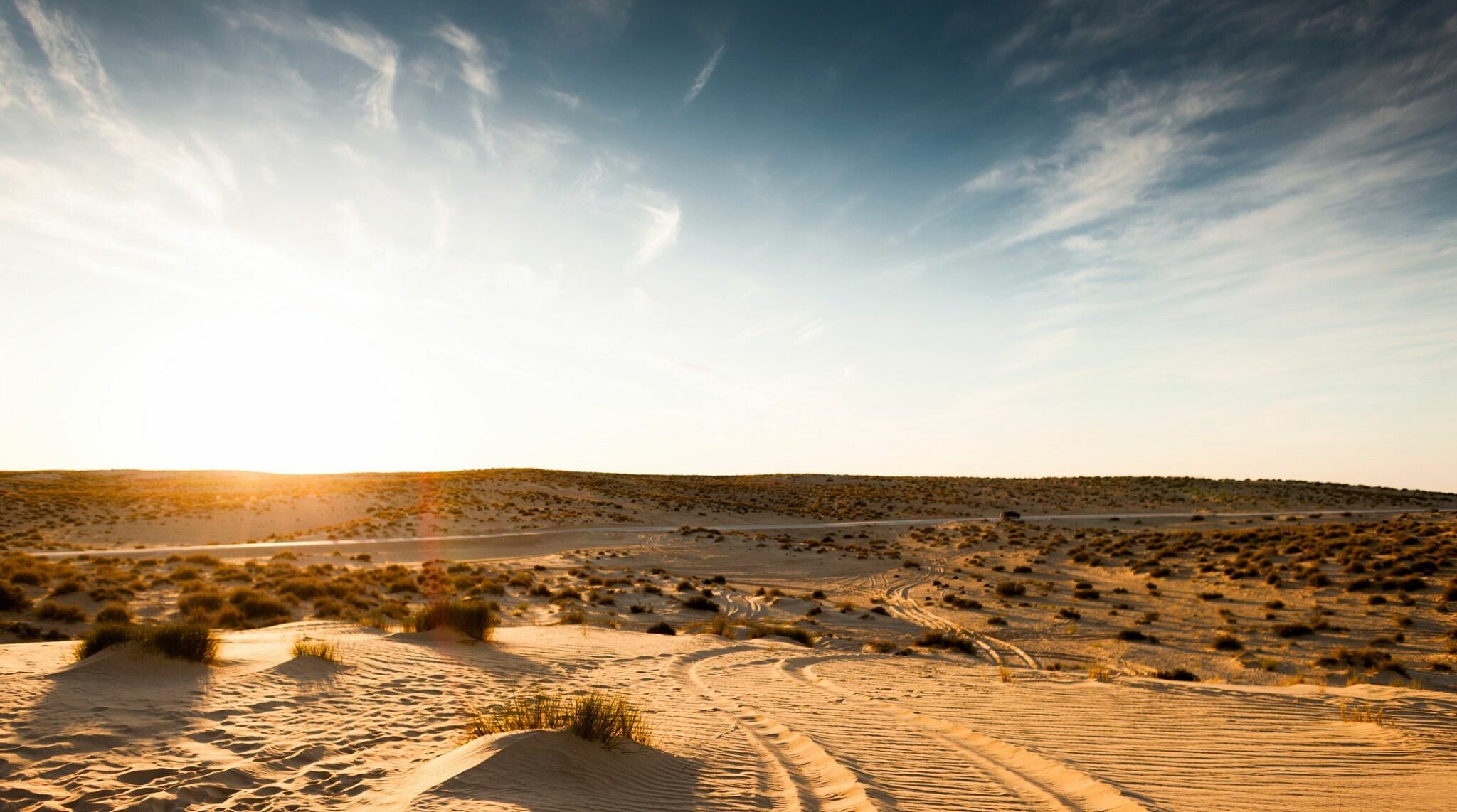 desert proche de tozeur dans un itineraire sur les lieux de tournage de star wars