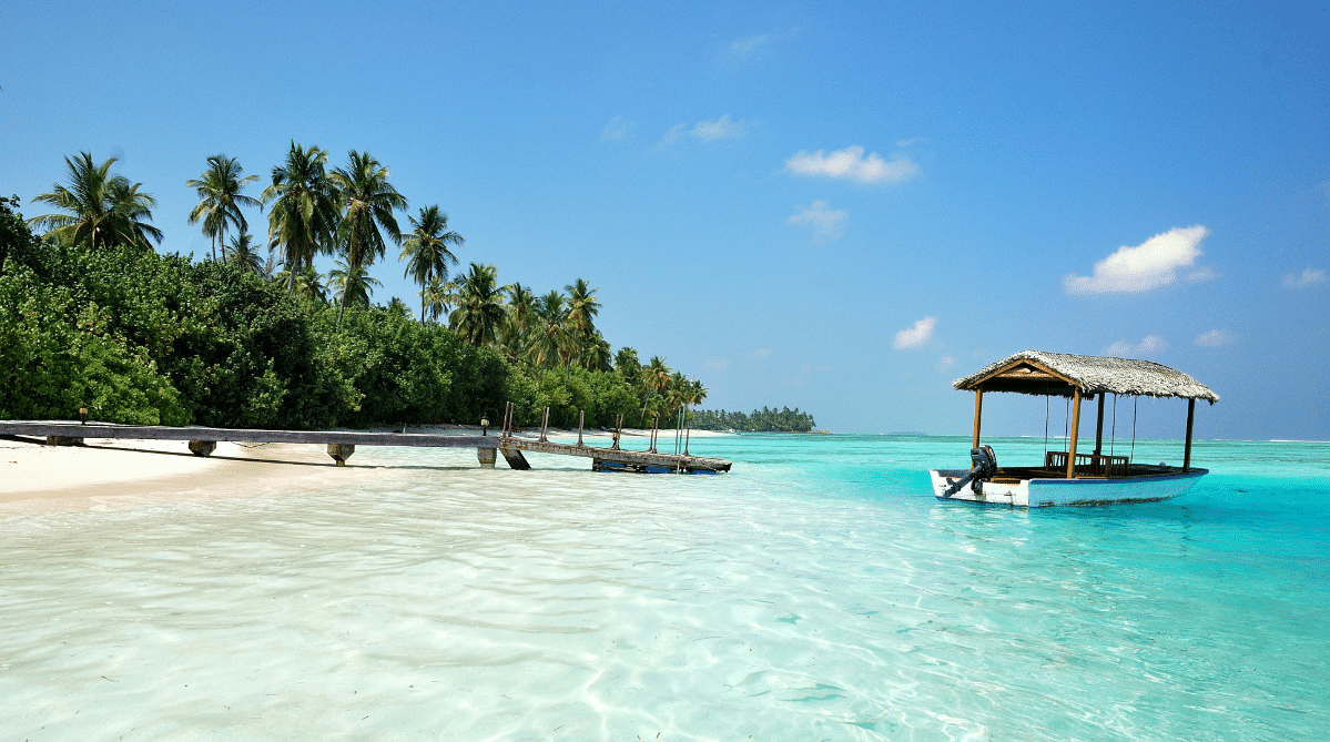 Beach in the Maldives