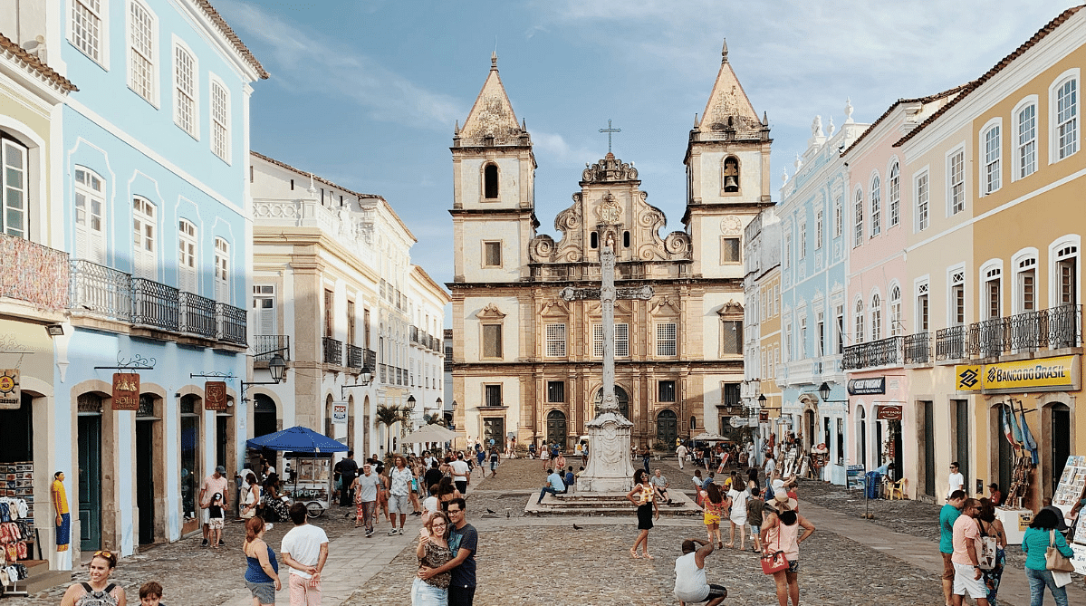 Cathedral in Salvador, Brazil