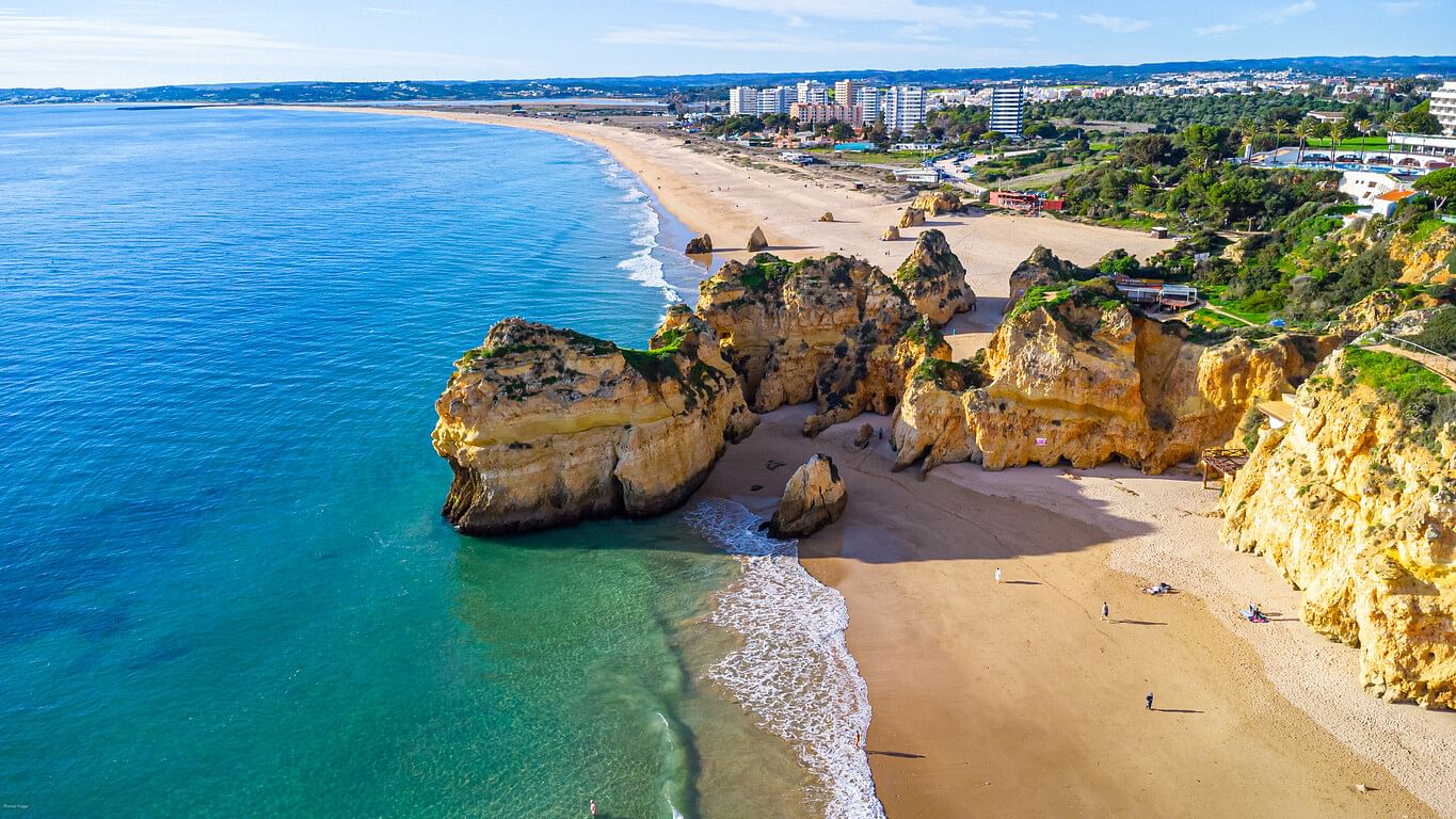 Beach in Algarve, Portugal