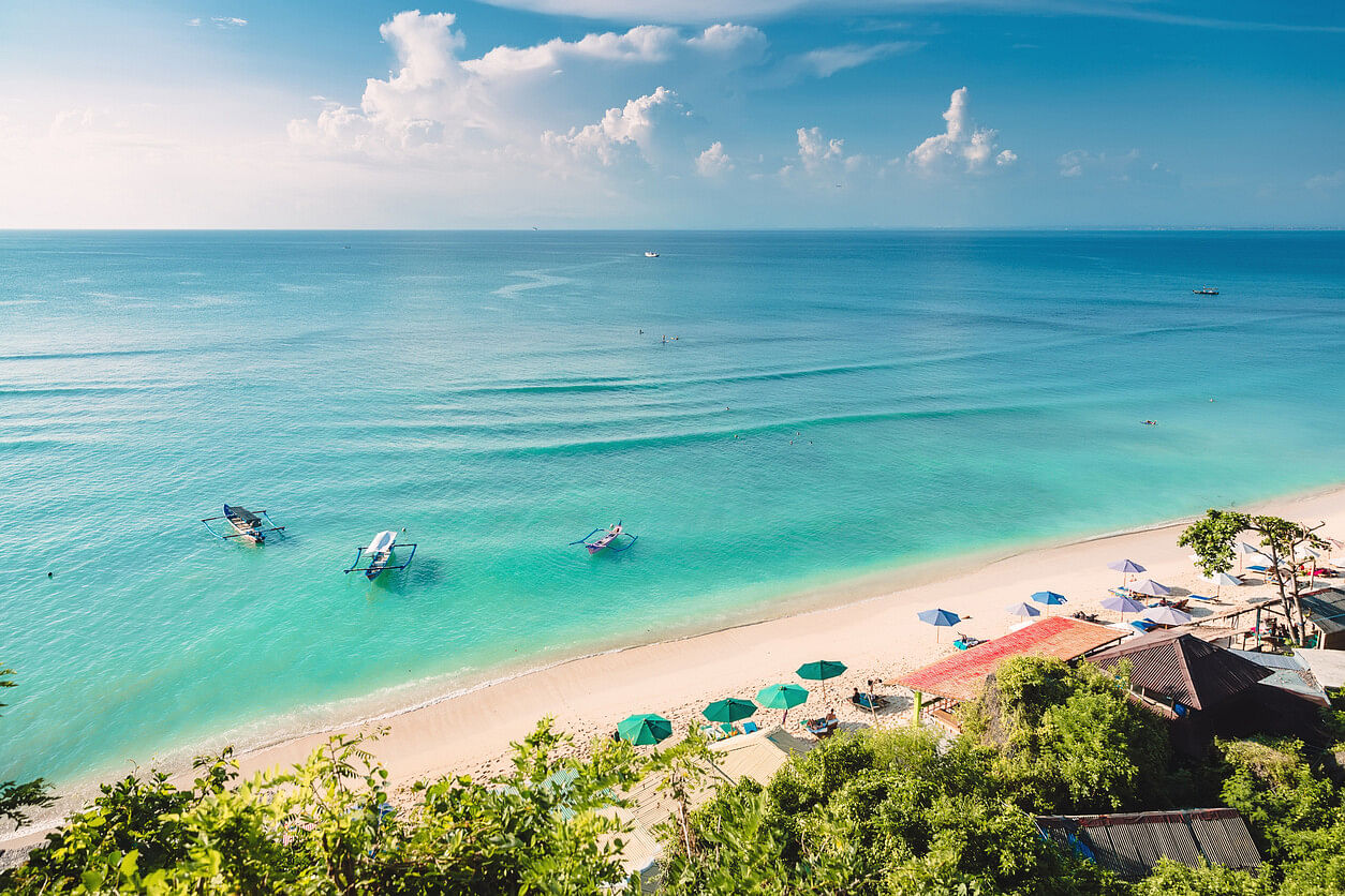Bali mit Juni-Wetter
