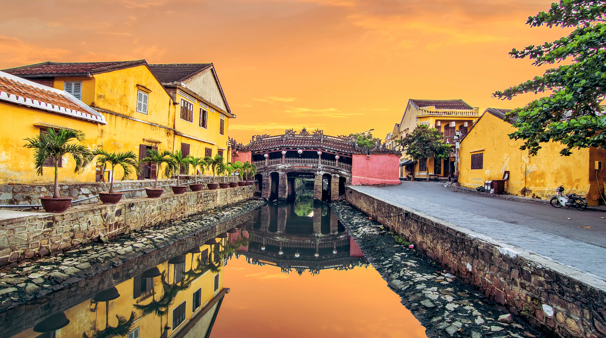 Canal in Hoi An, Vietnam