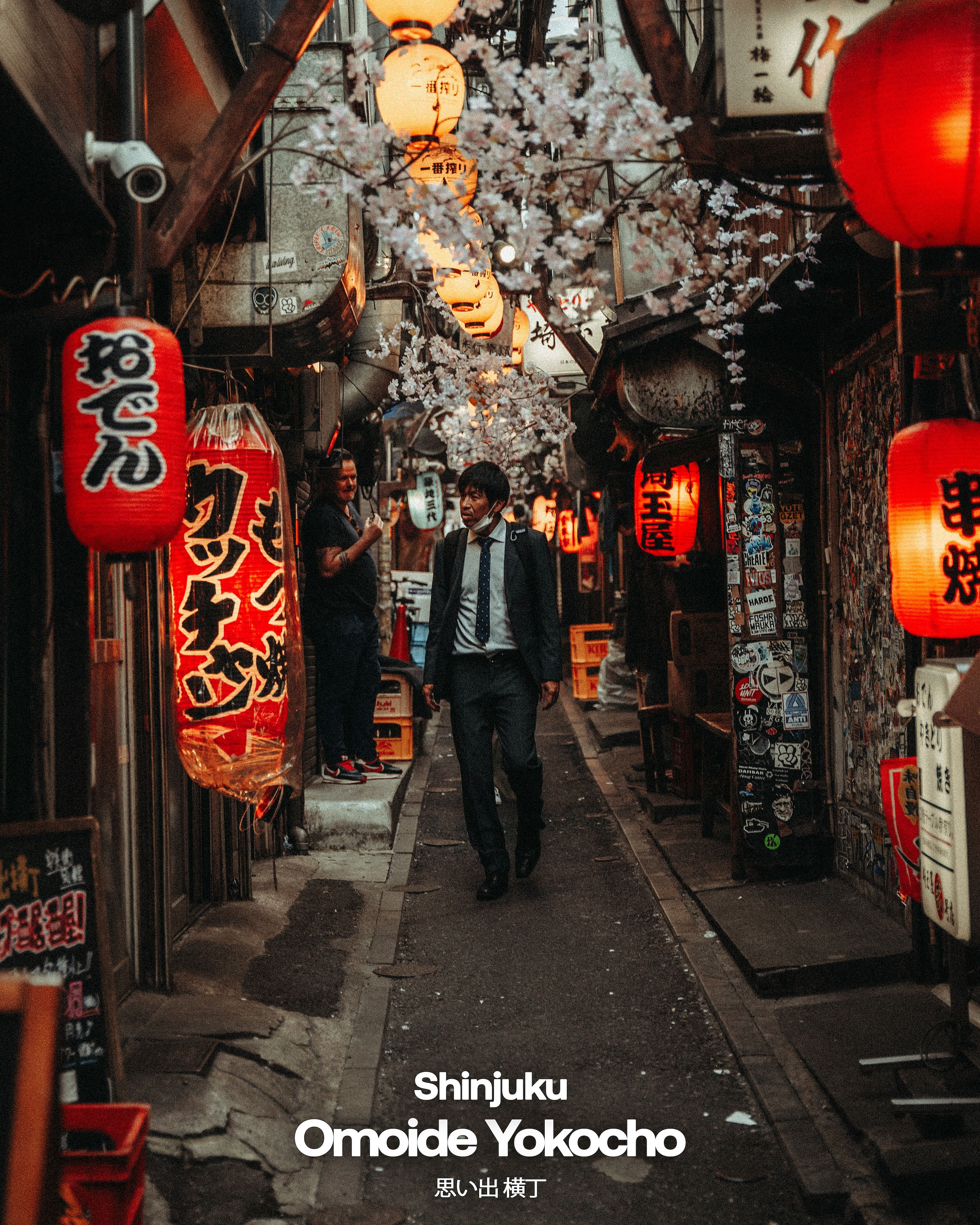 Omoide Yokocho, Shinjuku, by Maciej Lubomski