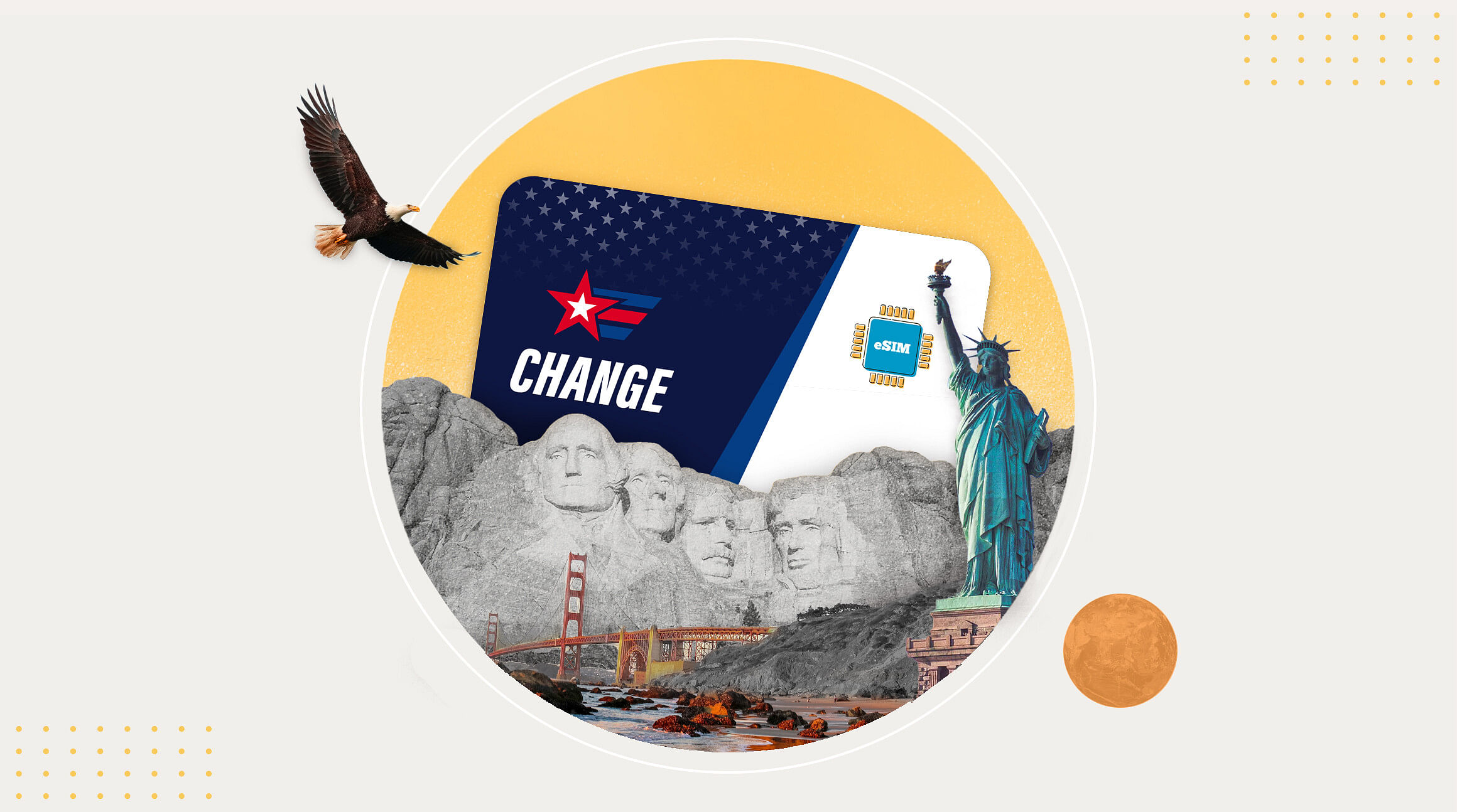 Chip internacional Estados Unidos