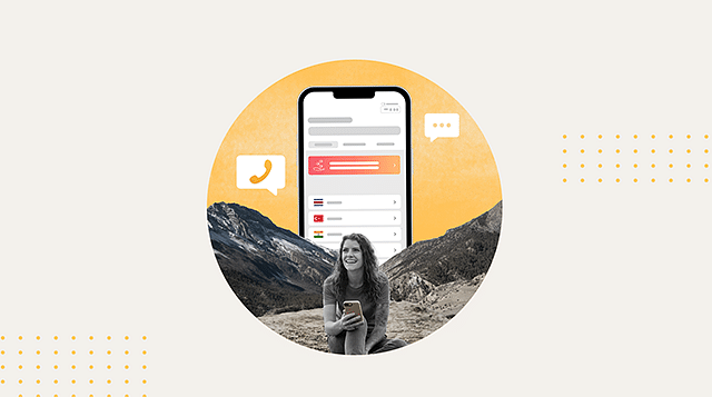 Come chiamare e inviare messaggi dall'estero senza costi di roaming