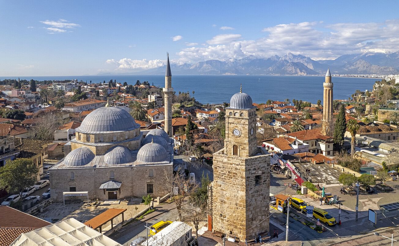 April-Wetter in Antalya in der Türkei