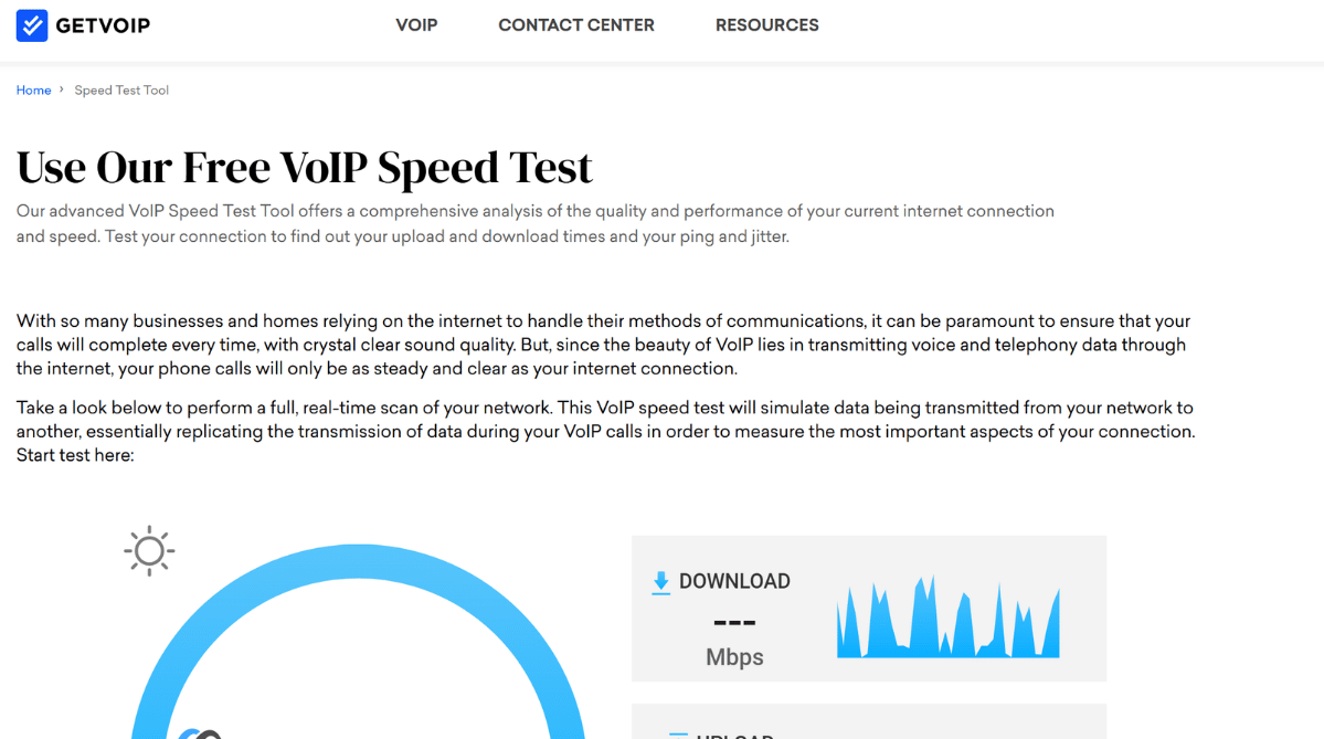GetVoIP homepage