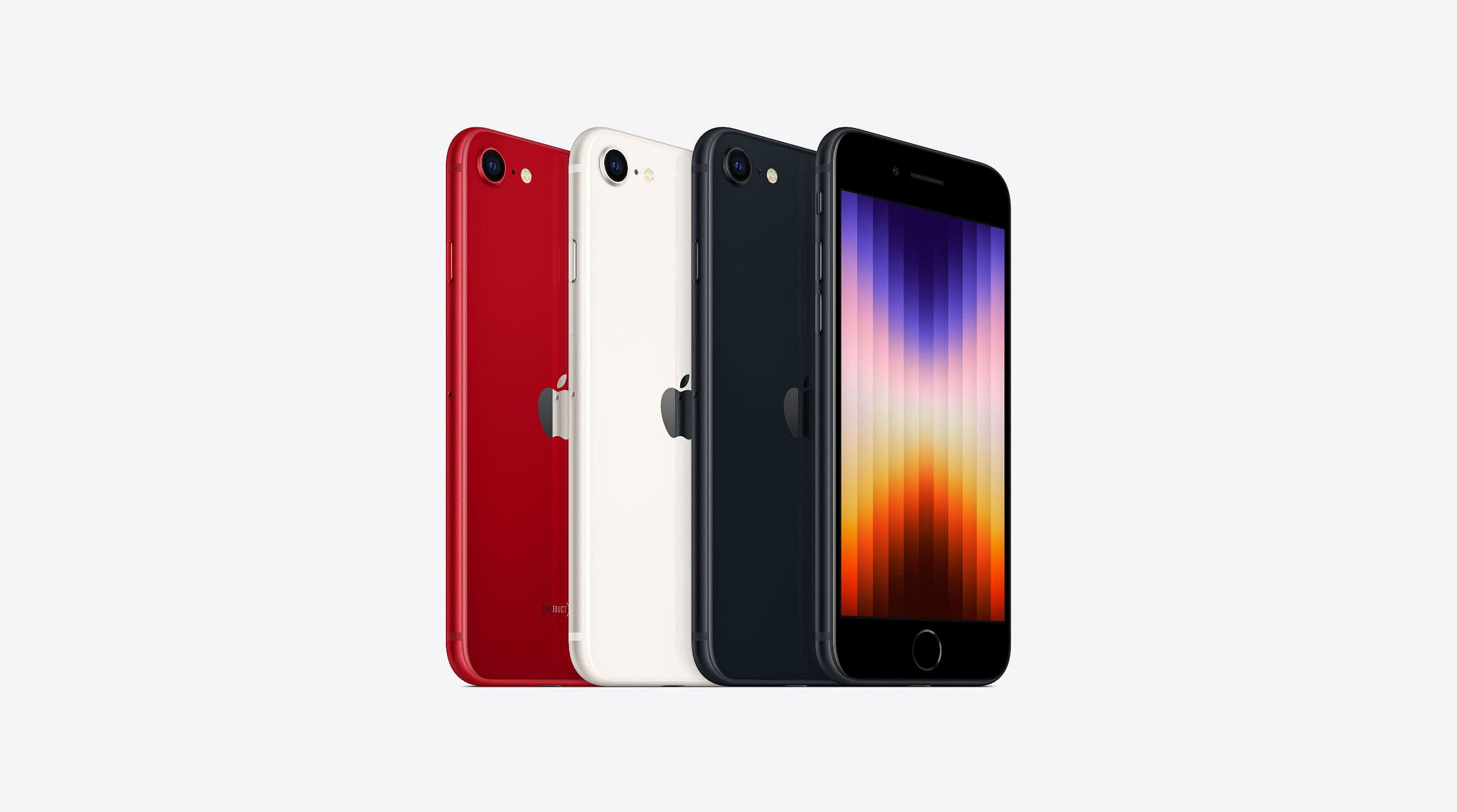 iphone se 3rd generation in 4 colors