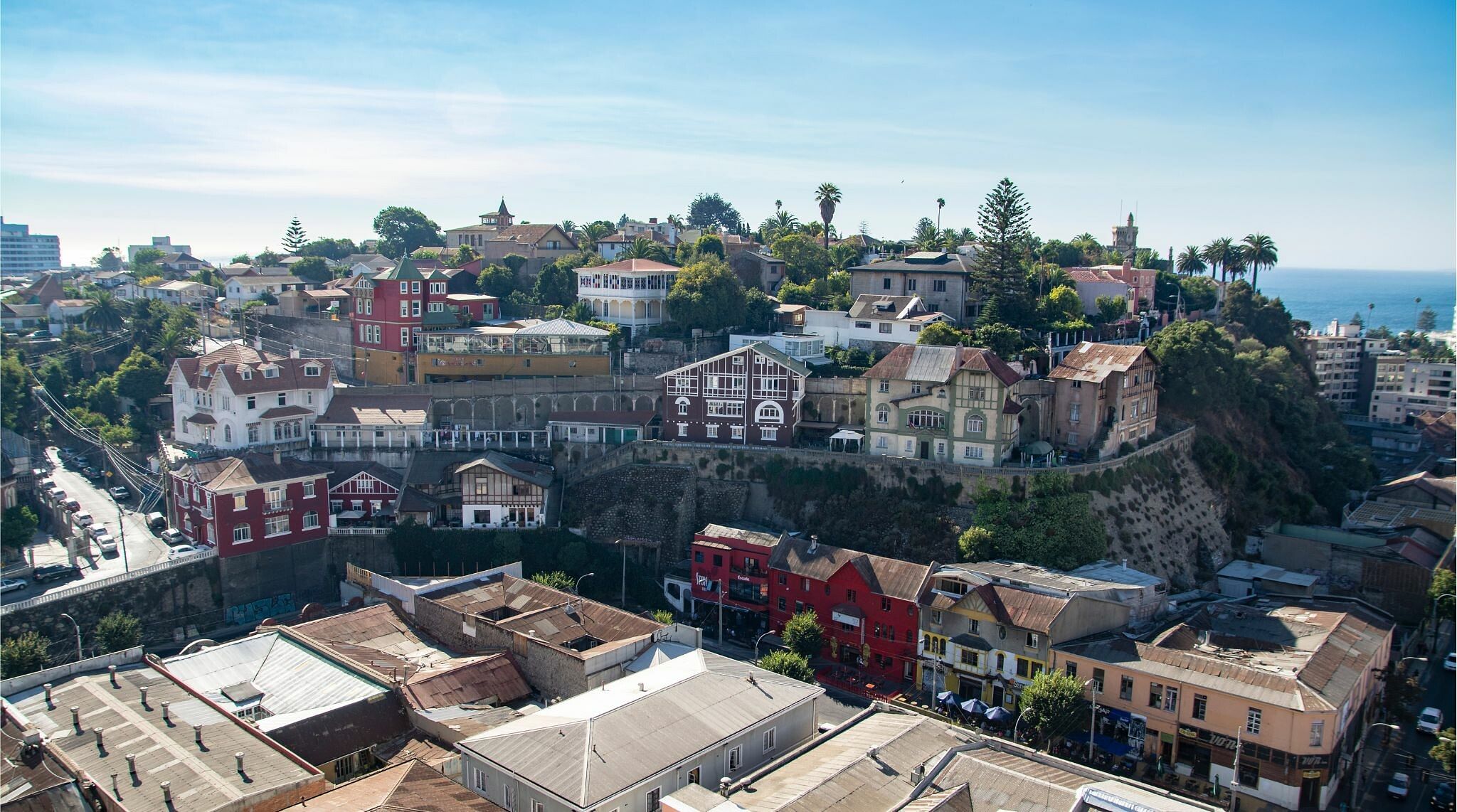 Vista de Viña del Mar, no Chile