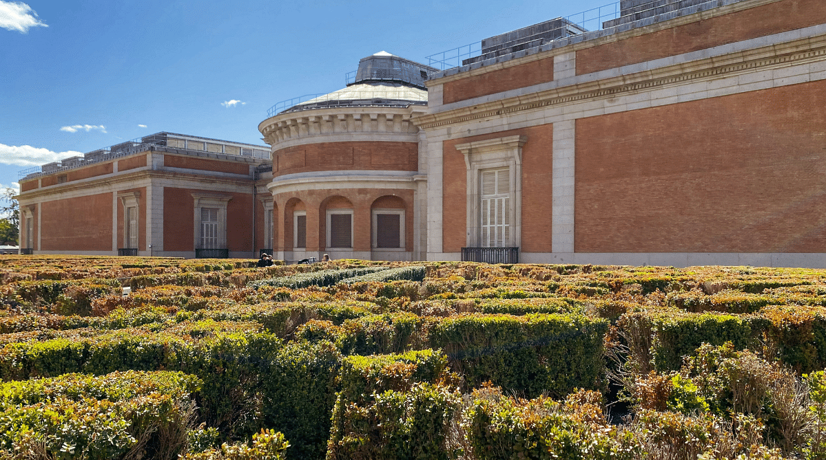 Exterior of the Prado Museum, Madrid